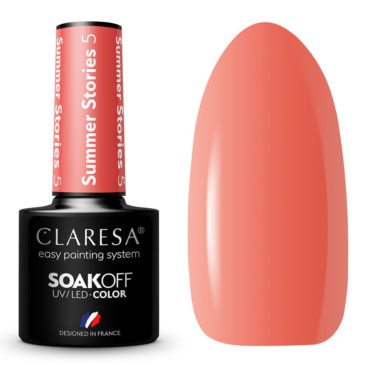 Claresa UV-LED-Gel-Nagellack, 5 ml, Summer Stories 5