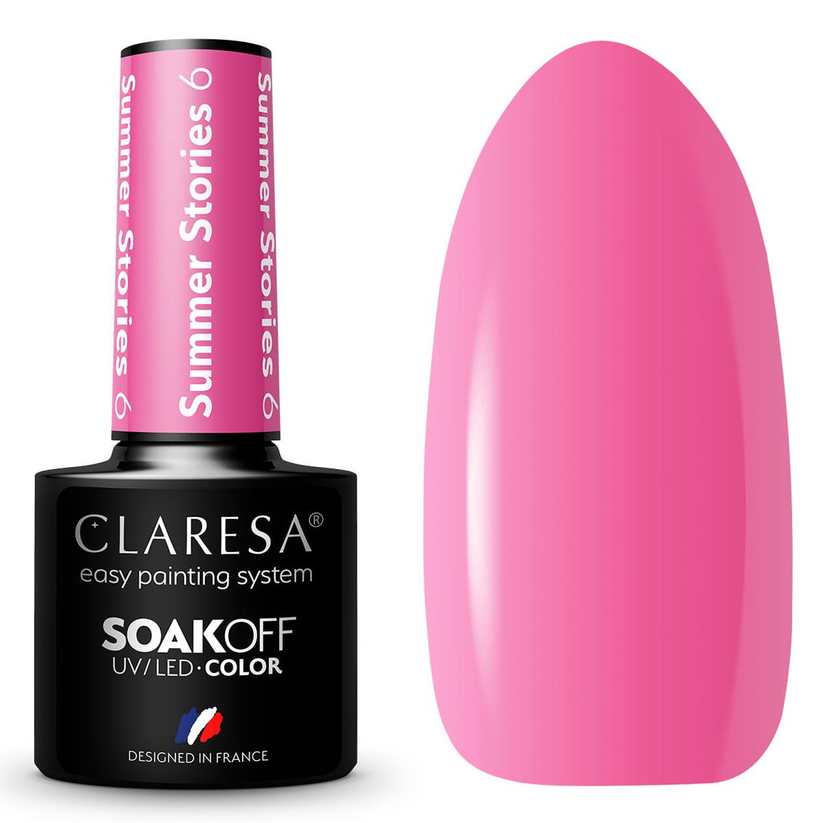Claresa UV-LED-Gel-Nagellack, 5 ml, Summer Stories 6