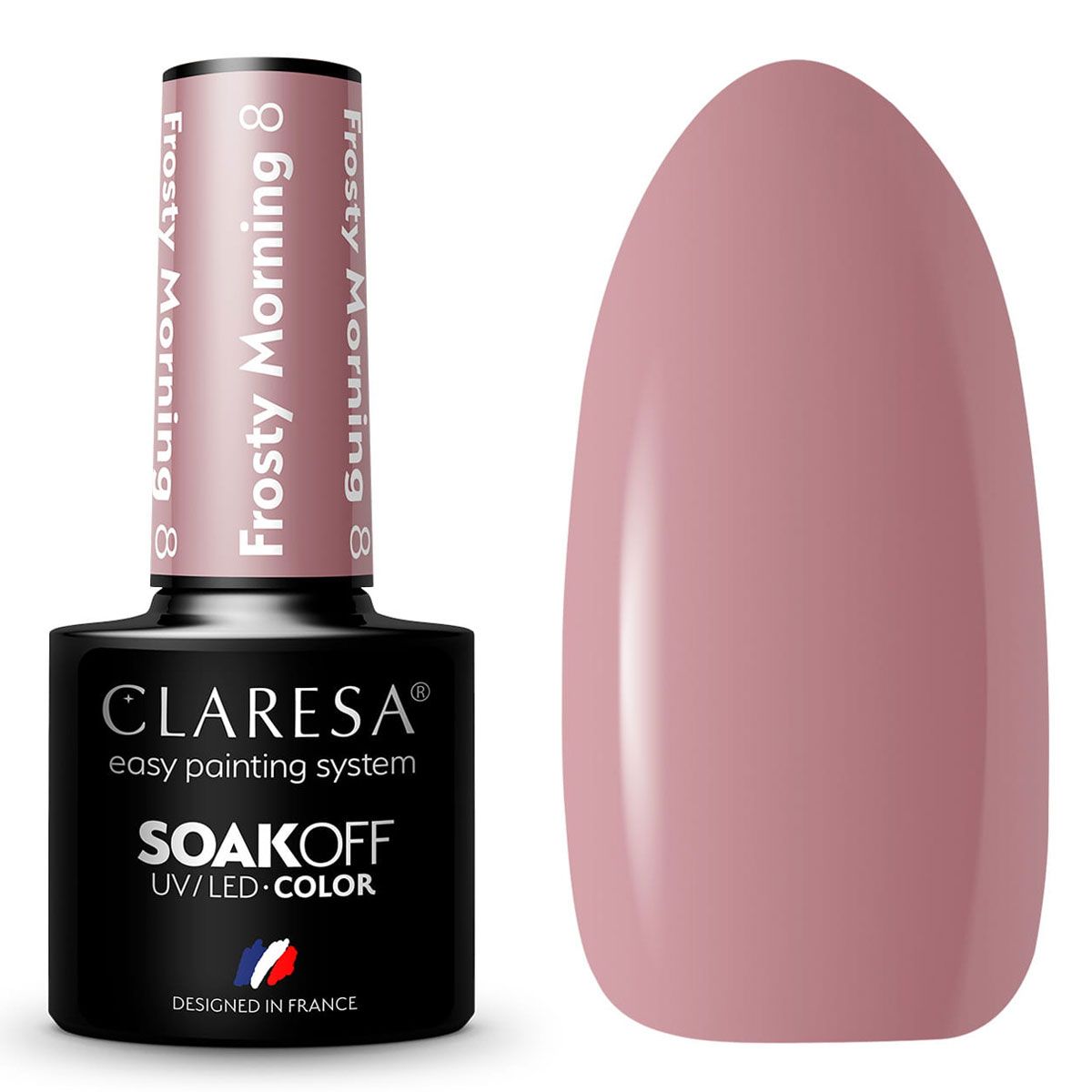 Claresa UV-LED-Gel-Nagellack, 5 ml, Frosty Morning 8