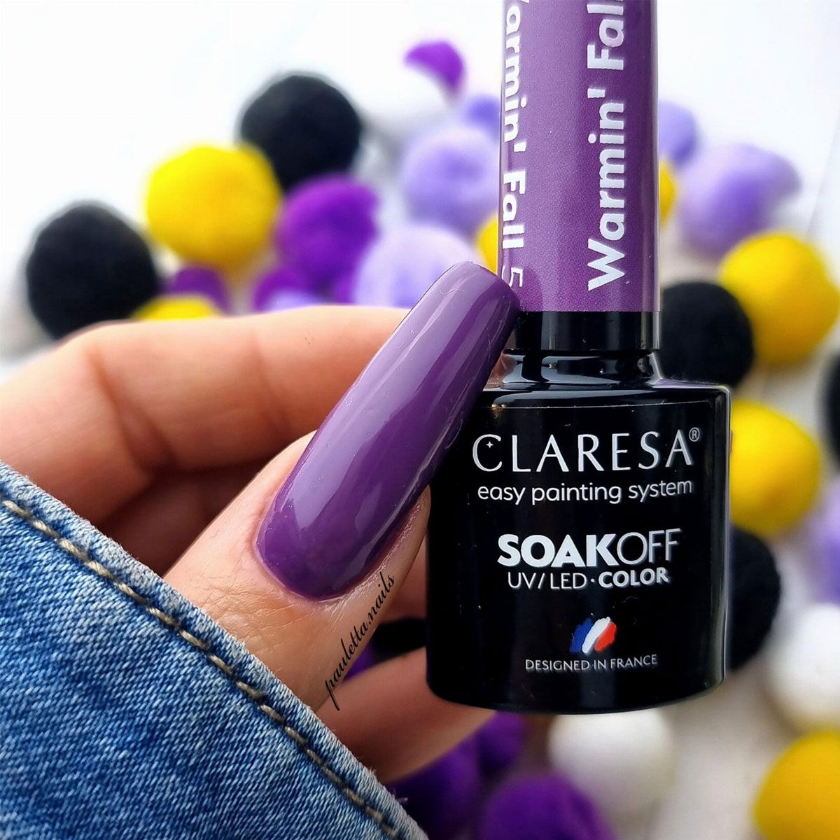 Claresa UV-LED-Gel-Nagellack, 5 ml, Warmin' Fall 5