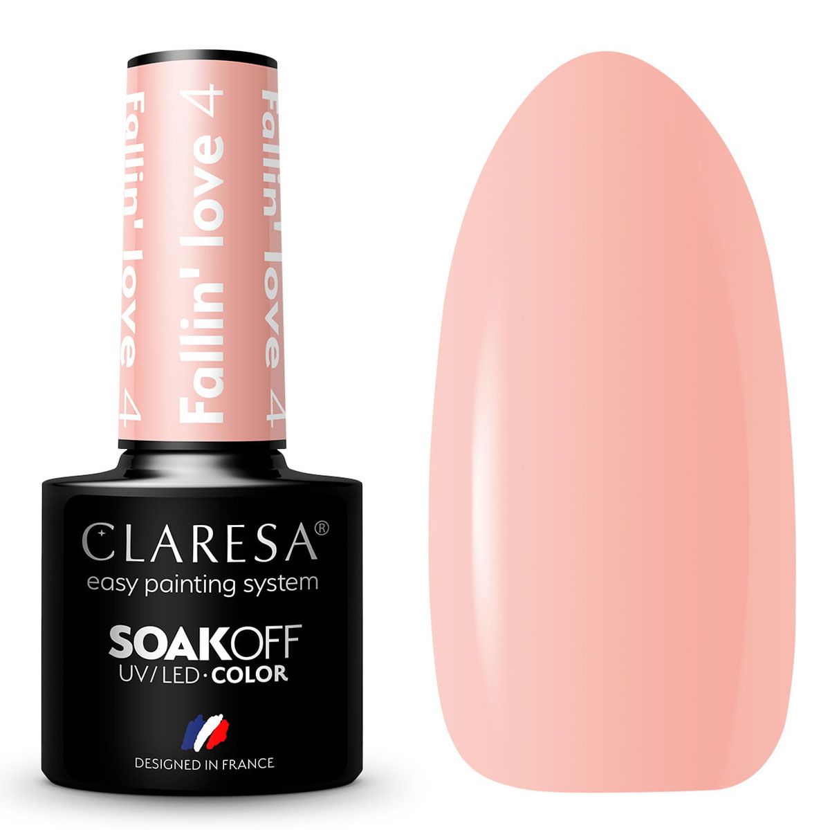 Claresa UV-LED-Gel-Nagellack, 5 ml, Fallin' Love 4