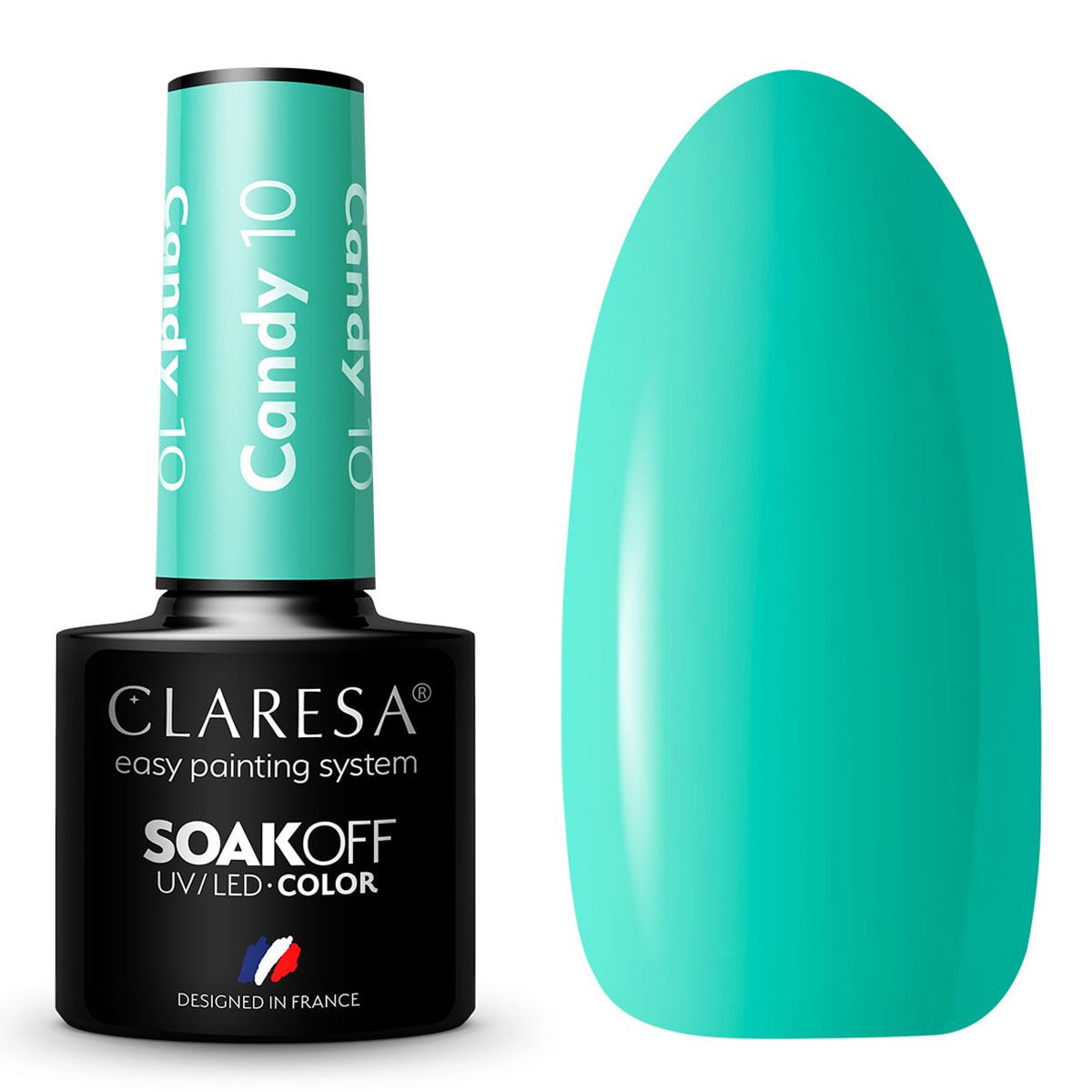 Claresa UV-LED-Gel-Nagellack, 5 ml, Candy 10