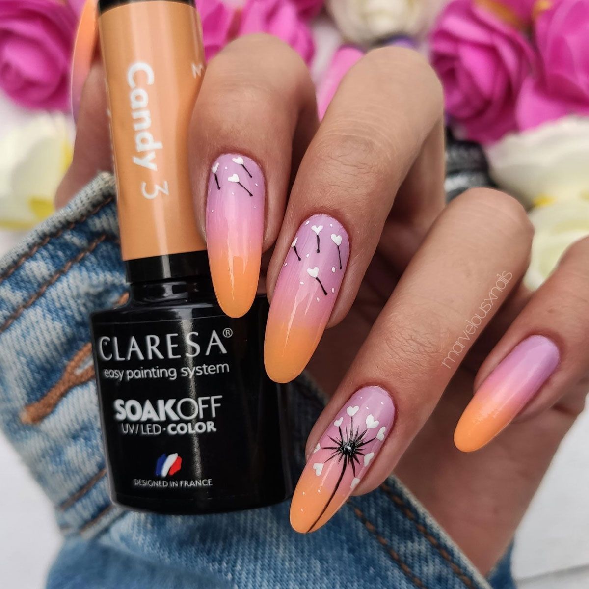 Claresa UV-LED-Gel-Nagellack, 5 ml, Candy 3