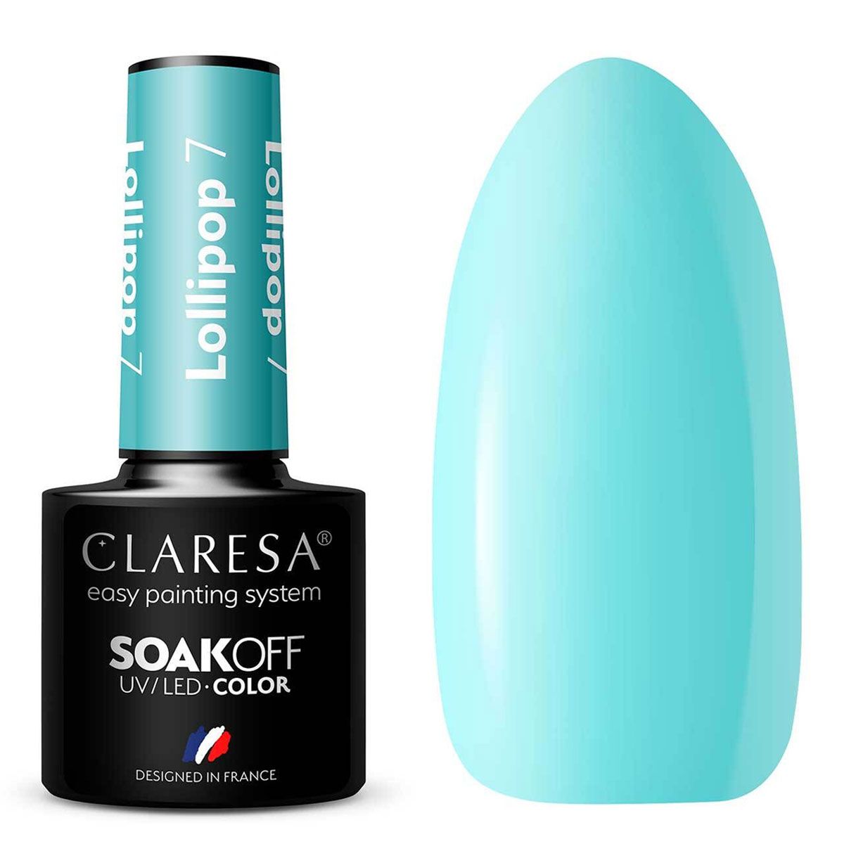 Claresa UV-LED-Gel-Nagellack, 5 ml, Lollipop 7