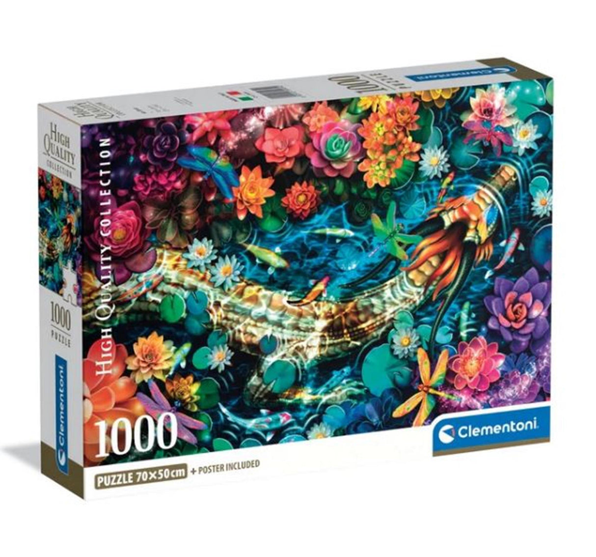 Clementoni Puzzle 1000 Teile Koi-Fluss