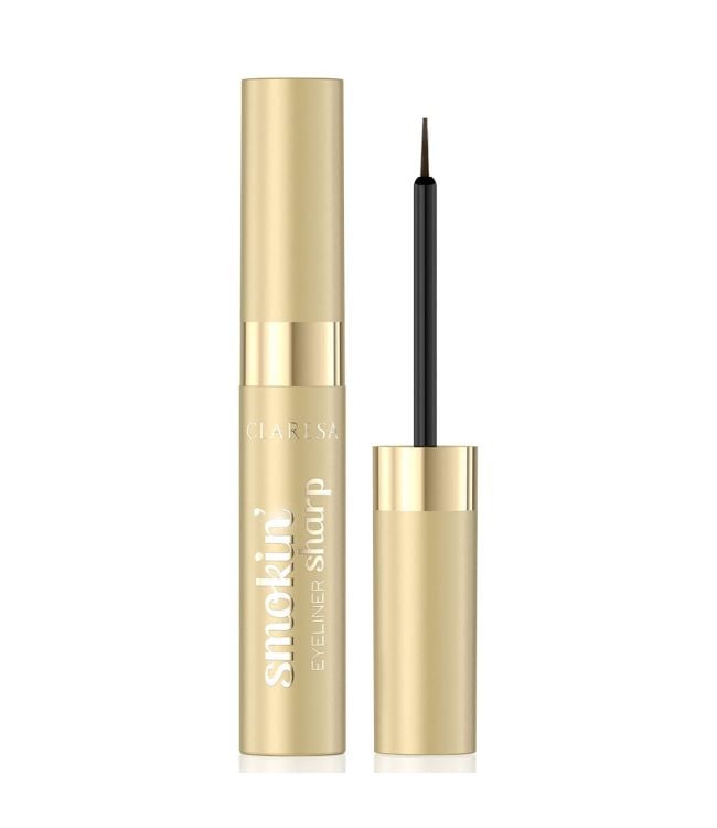 Claresa raucht scharfen flüssigen Eyeliner in Schwarz