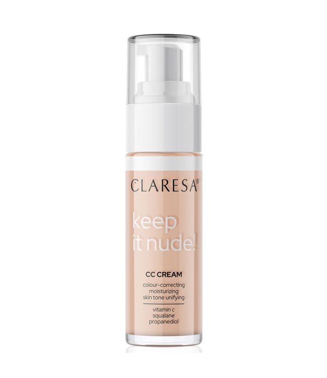Claresa bleibt nackt! CC-Creme 104 Nude 33gr.