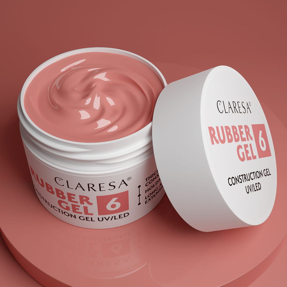 Claresa Gummigel 6 Rougerosa 12gr.