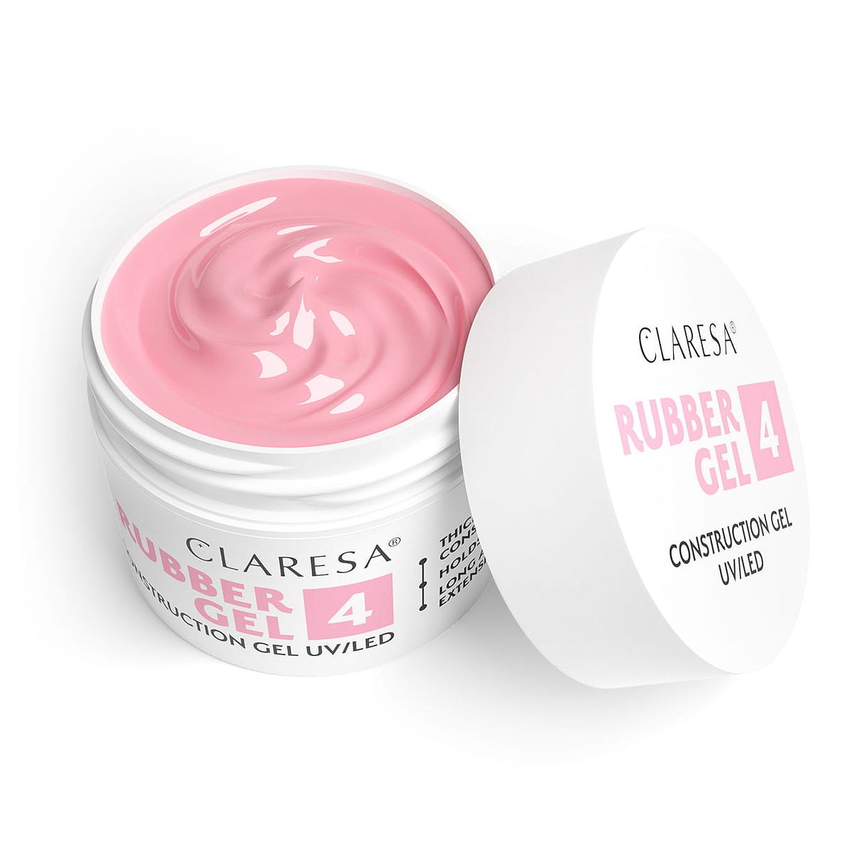 Claresa Gummigel 4 warmes Rosa 45gr.