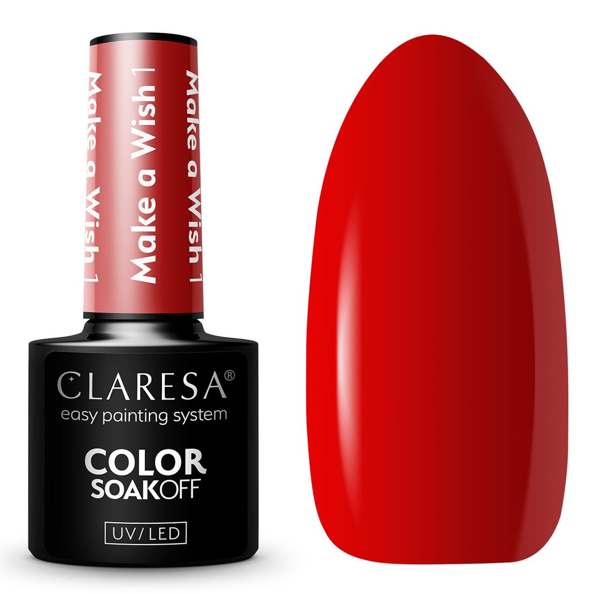 Claresa UV-LED-Gel-Nagellack, 5 ml, Wünsch dir was 1