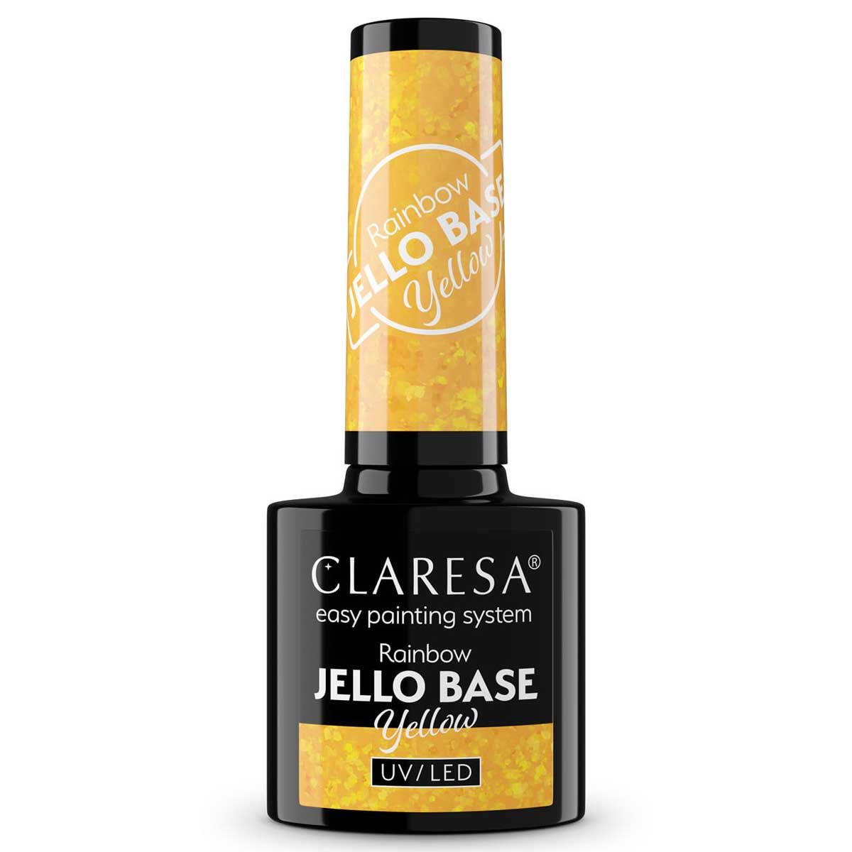 Claresa Rainbow Jello Basislack gelb 5 ml