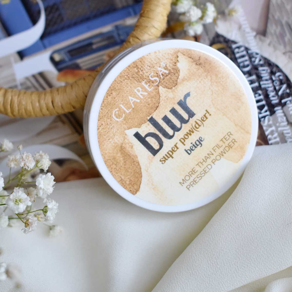 Claresa Blur Pressed Powder Super Pow(d)er! beige 10gr.