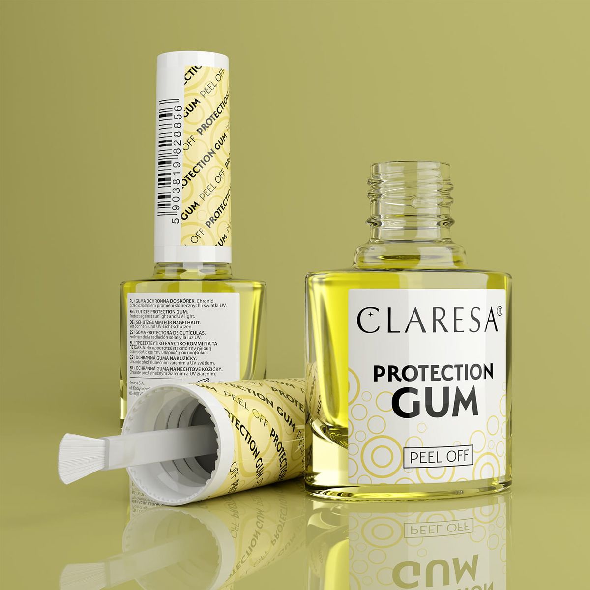 Claresa Schutzgummi-Peeling, 5 ml