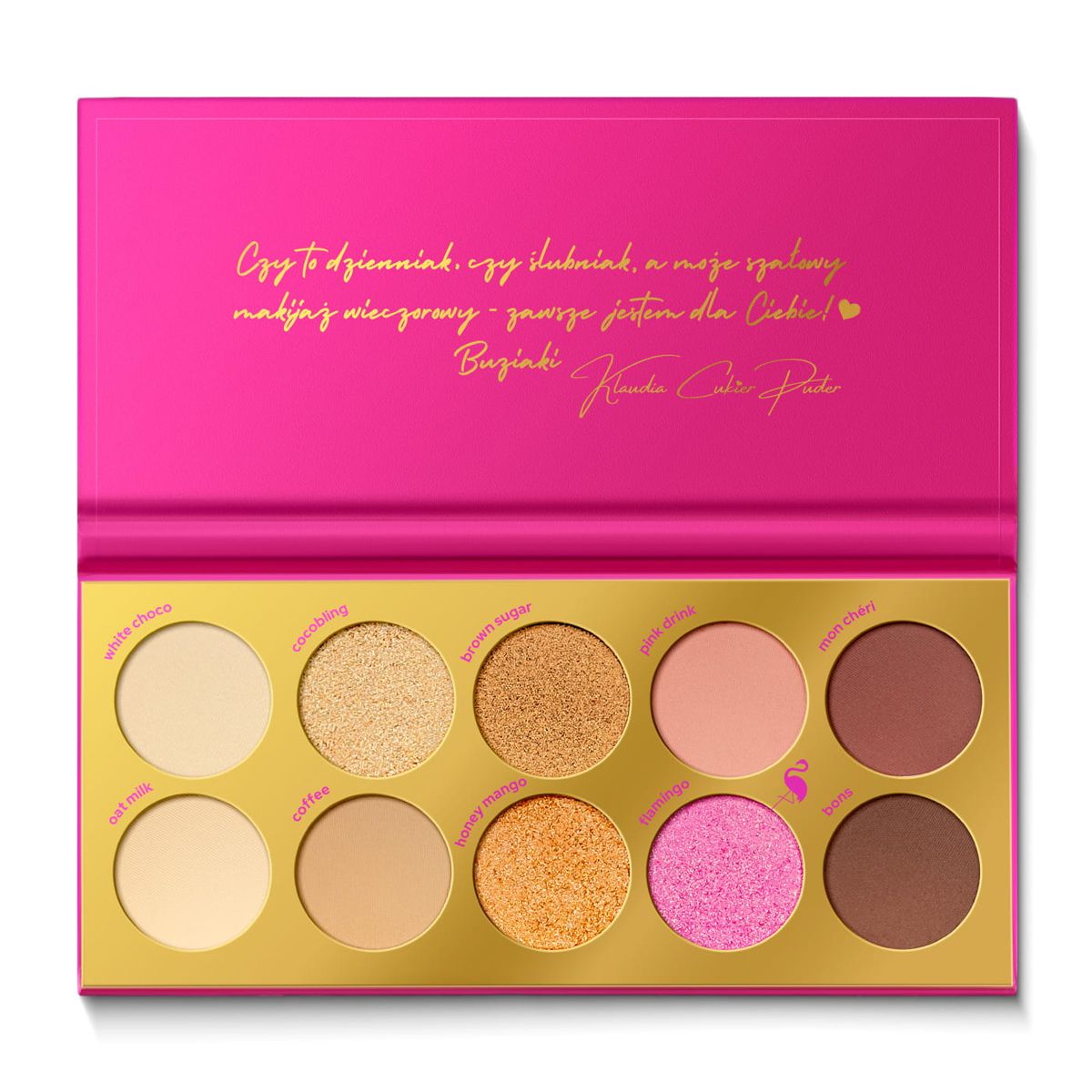 Claresa Lidschatten-Palette Zuckerpulver
