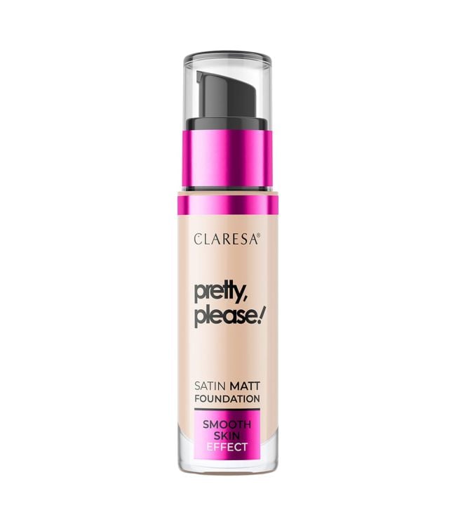 Claresa seidenmatte Foundation, bitte hübsch! 04 mittel 34gr.