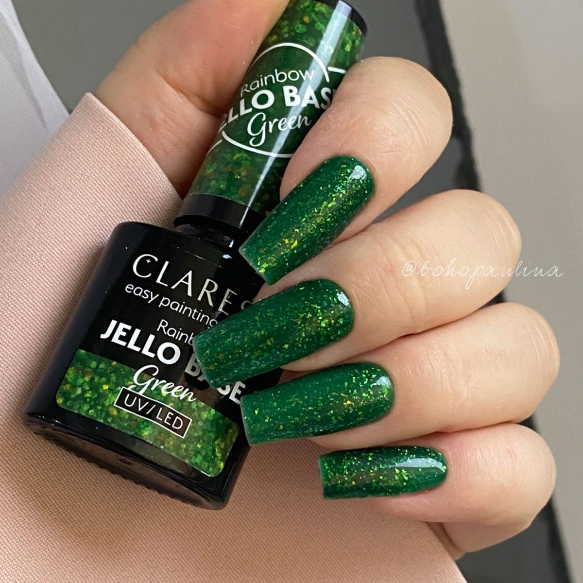 Claresa Rainbow Jello Basislack grün 5 ml