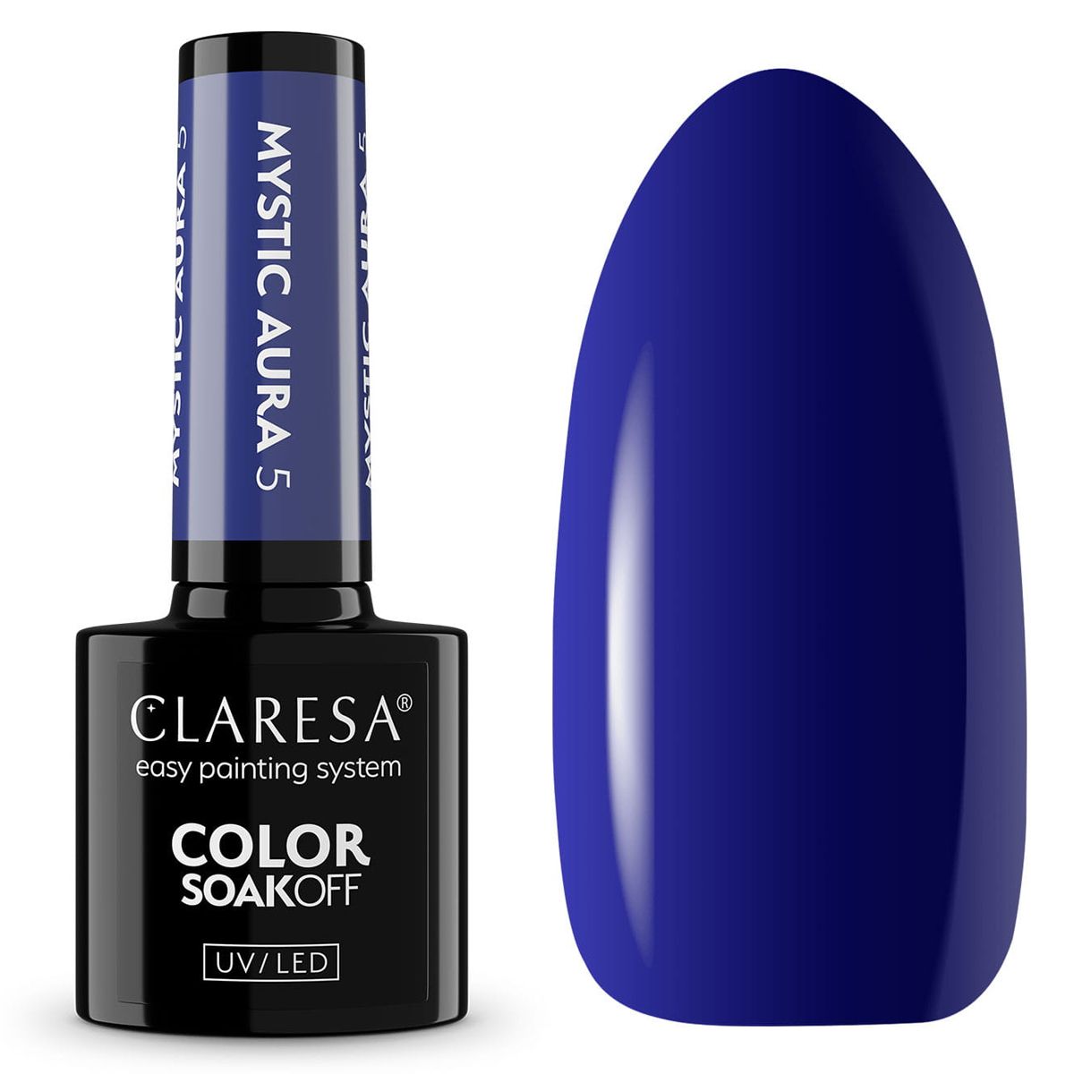 Claresa UV-LED-Gel-Nagellack, 5 ml, Mystic Aura 5
