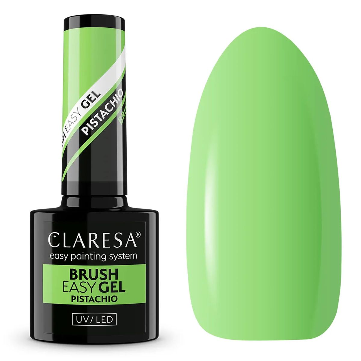 Claresa Pinsel Easy Gel Pistazien 5ml