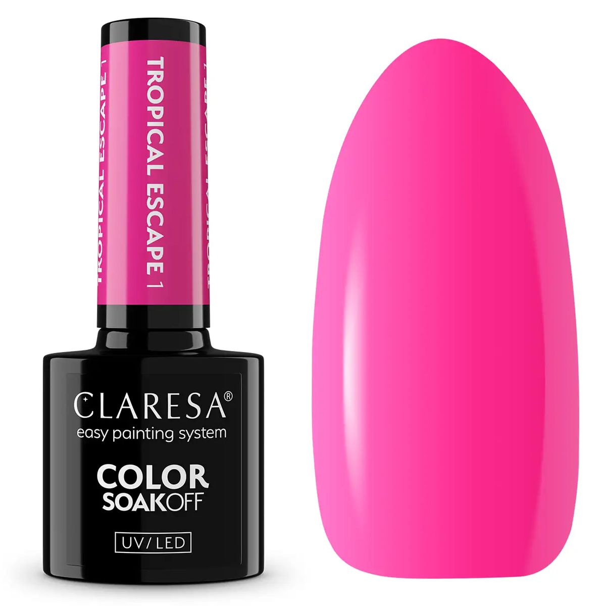 Claresa UV-LED-Gel-Nagellack, 5 ml, Tropical Escape 1