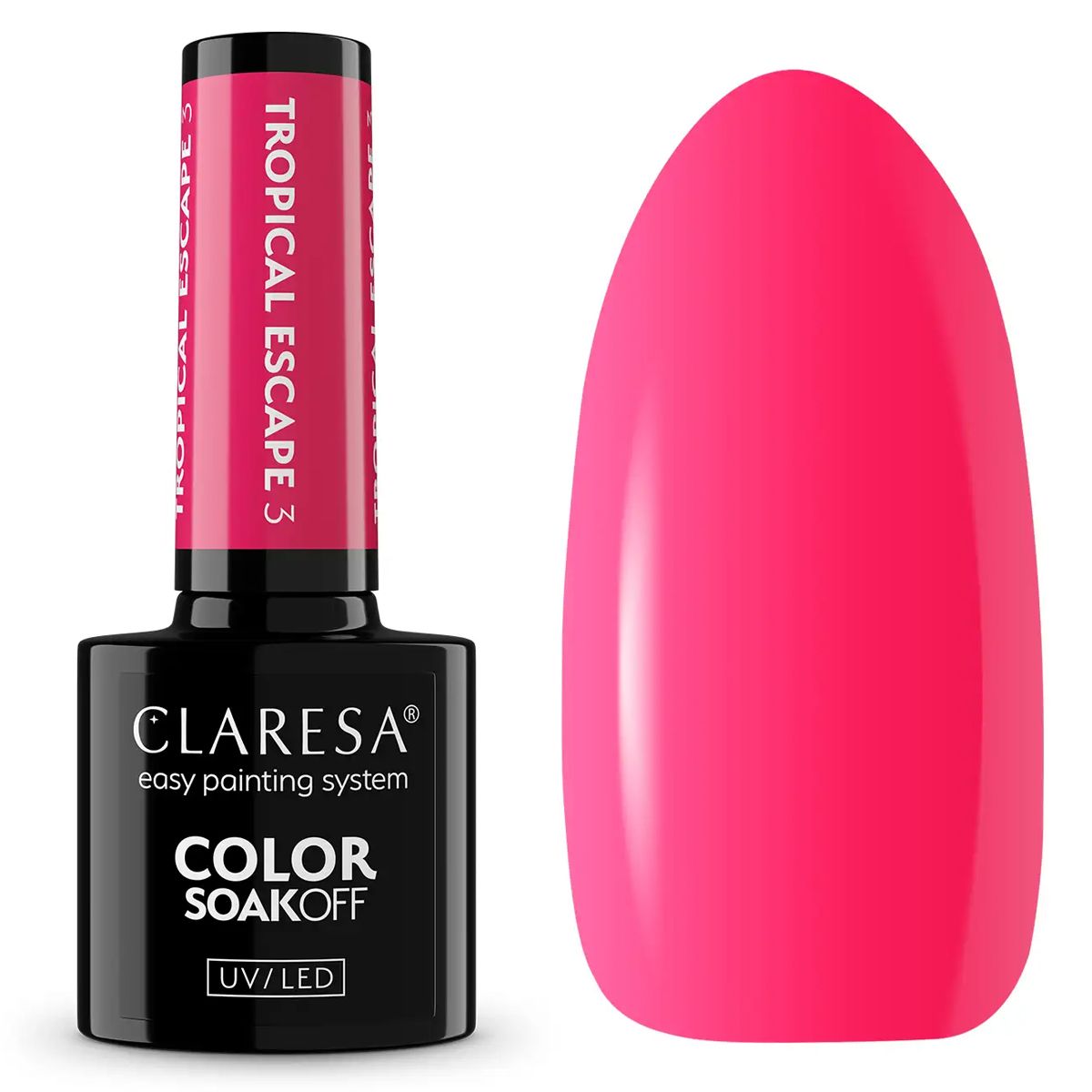 Claresa UV-LED-Gel-Nagellack, 5 ml, Tropical Escape 3