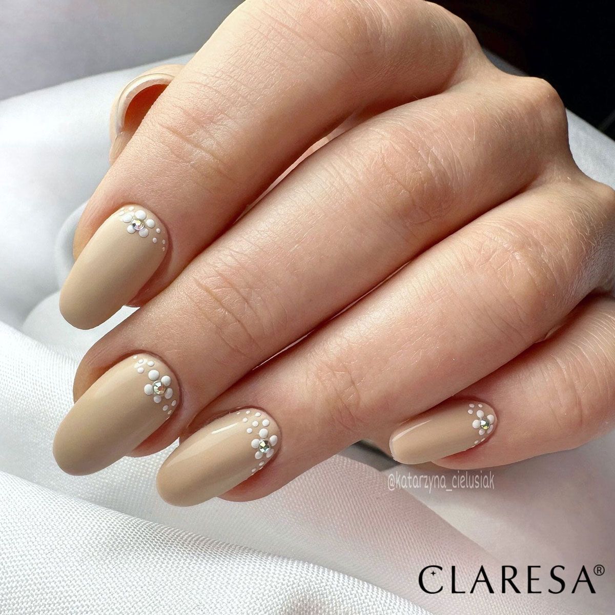 Claresa UV-LED-Gel-Nagellack, 5 ml, Perfect Nude 6