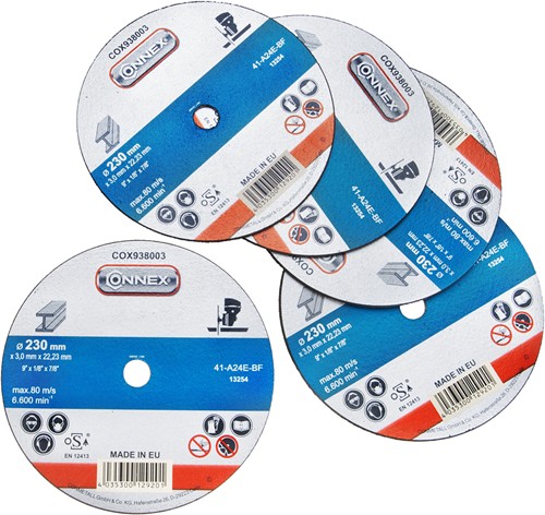 Connex-Set 5x Metallschleifscheibe 230mm - cox938008