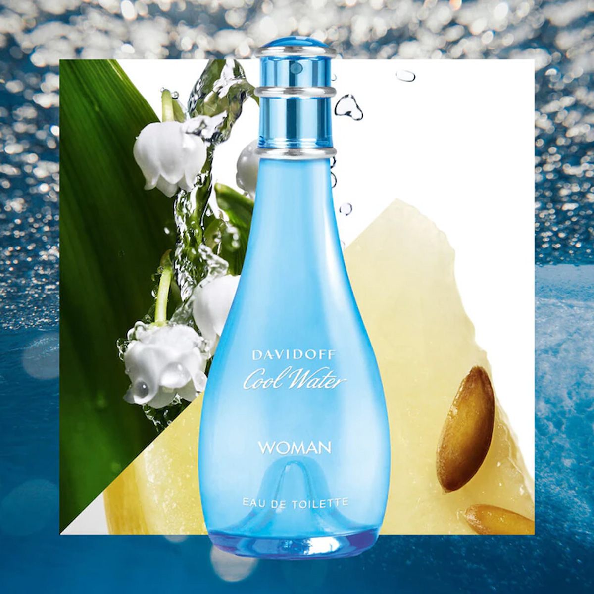 Davidoff Eau de Toilette Spray Coolwater Woman 100ml Damen