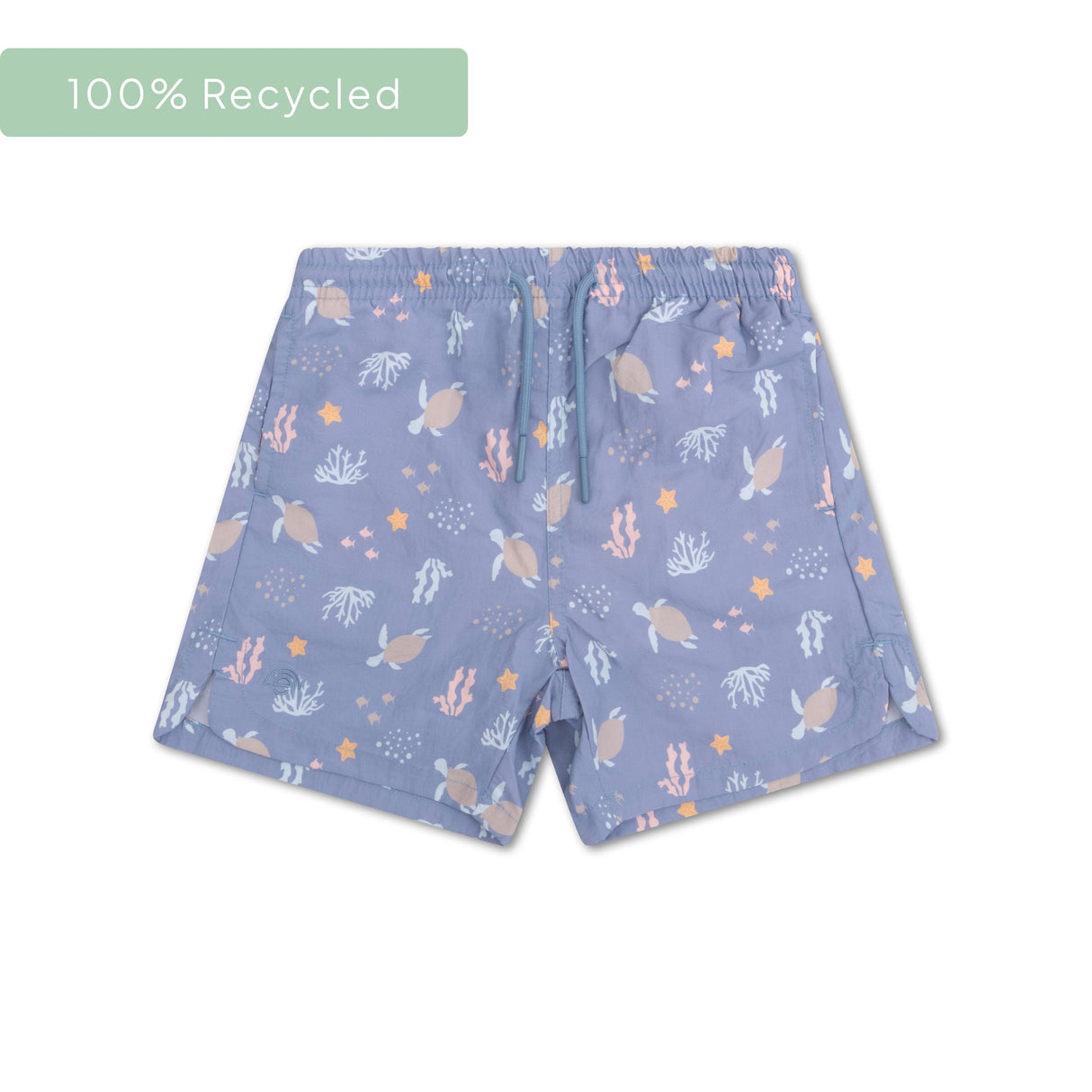 Korallenglück | Mehrfarbige UV-Badehose für Jungen