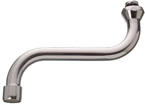 Cornat Wandarmatur mit schwenkbarem Auslauf S-Form 150 mm – tec351001