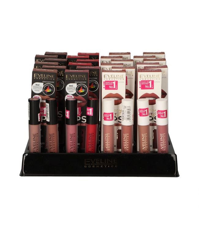Eveline oh! Meine Lippen, flüssiger, mattierter Lippenstift, Lipliner, verschiedene 32 Stück
