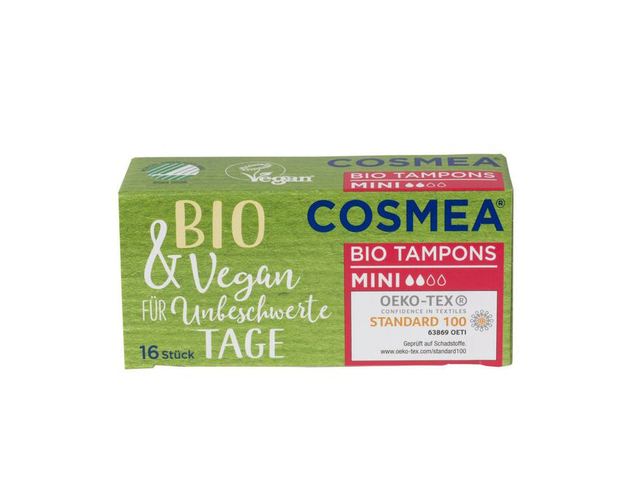 Cosmea Bio-Tampons - Mini - 16 Stück
