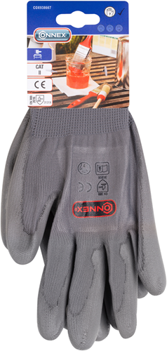 Connex handschuh komfort grau gr07 - cox938667