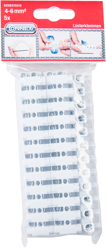 Connex Kronenverbinder 12polig 4-6mm2 5St. - coxb370310
