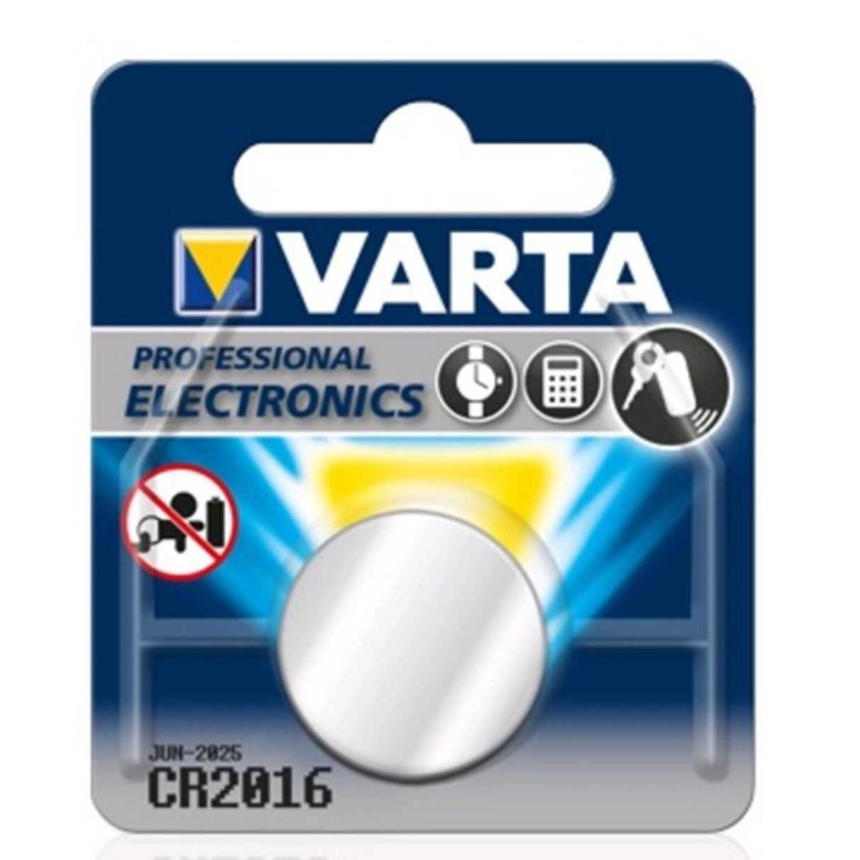 Varta CR2016 Lithium 3V auf der Karte
