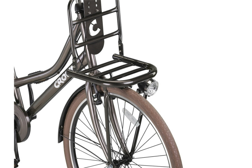 Crown Berlin 28 Zoll 53 cm Damen 7V V-Brems graubraun