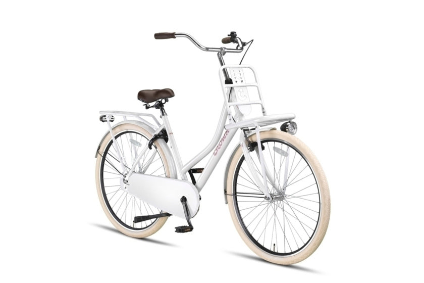 Crown Holland 28 Zoll 53 cm Damen Knapper Bremse weiß