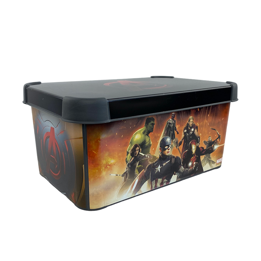 Curver avengers opbergdoos met deksel 7 liter