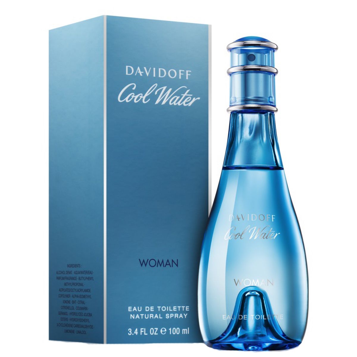Davidoff Eau de Toilette Spray Coolwater Woman 100ml Damen