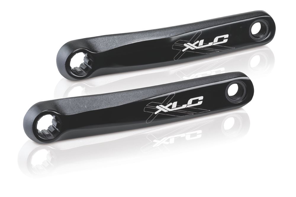 XLC CR-E01 M12 Kurbelgarnitur – 175 mm – Schwarz – Bosch – Aluminium