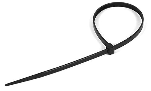 Kabelbinder ohne Marke 2,5x100, schwarz, Beutel mit 100 Stück