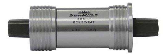 Sunrace Bottom Bracket 68 118 mm Aluminium BBS18-118
