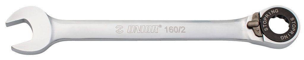 Unior GRS-Ratschenschlüssel mit offenem Ring, 14 mm