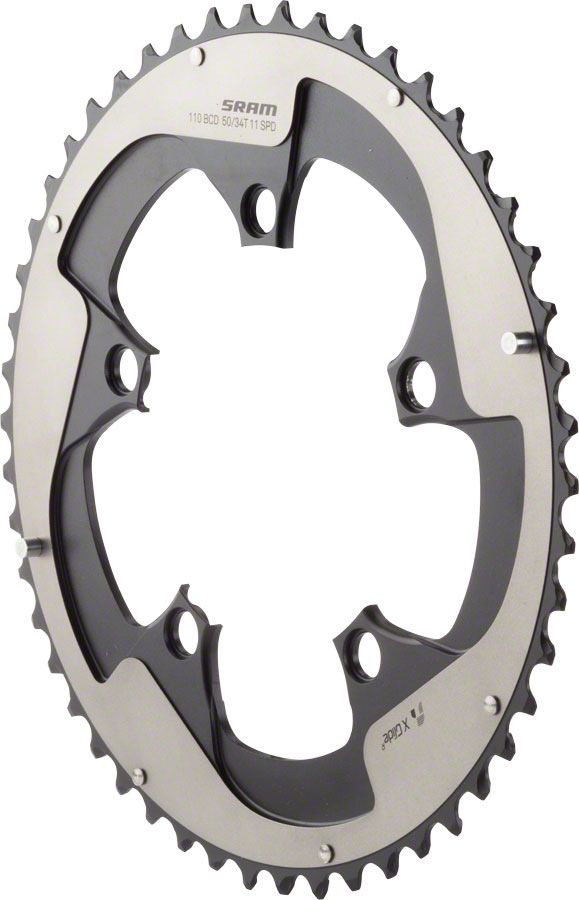 Sram Kettenblatt Road Doppelkettenblatt Roaddoub. 50t gr