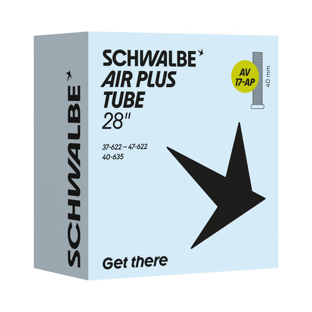 Schwalbe benelux b.v. schwalbe bib. av17-ap air plus - 37 47-622 635 ib 40 mm - 10462270