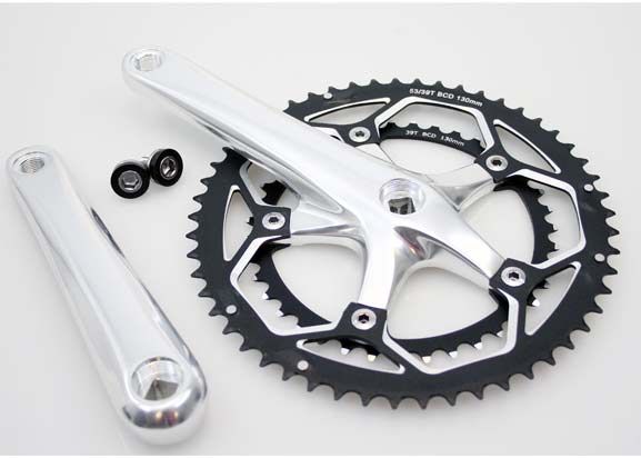 Cranket Race 8 9V 53 39 Alu Silver