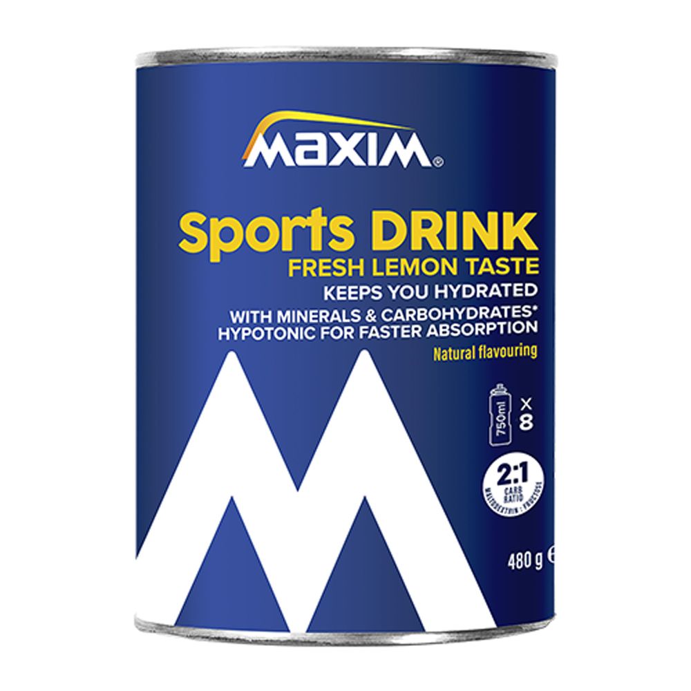 Maxim Sportgetränk frische Zitrone