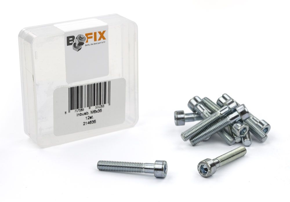 Bofix Allenbout M6x35 galvanisiert (12st)