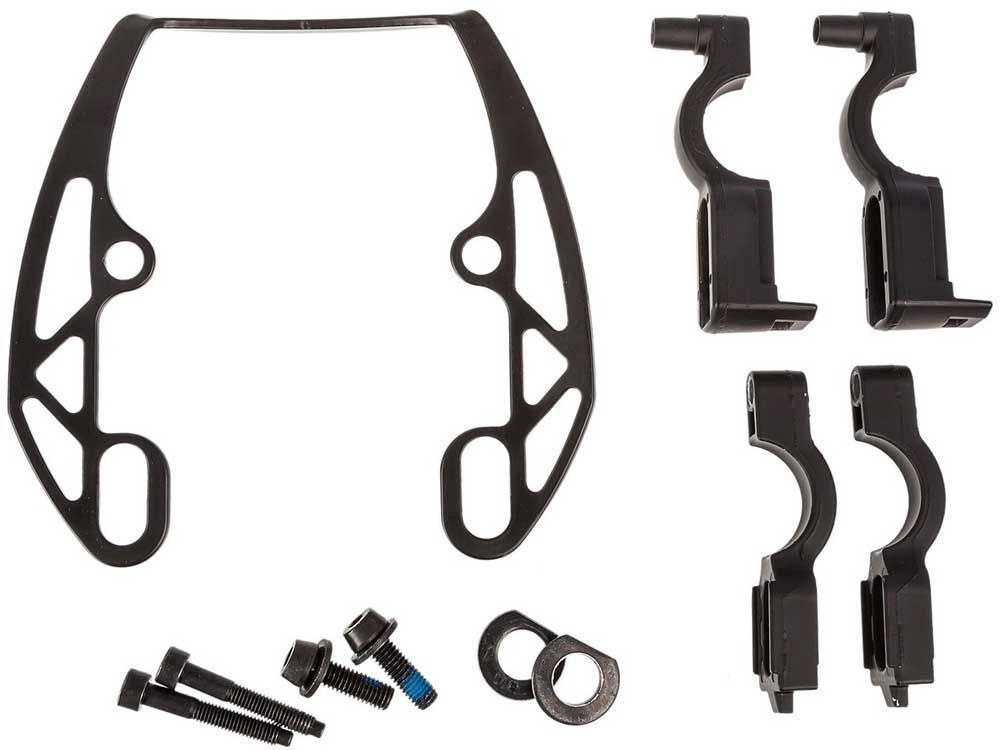 Magura Bremse Mag Evo 2 Adapter komplett schwarz