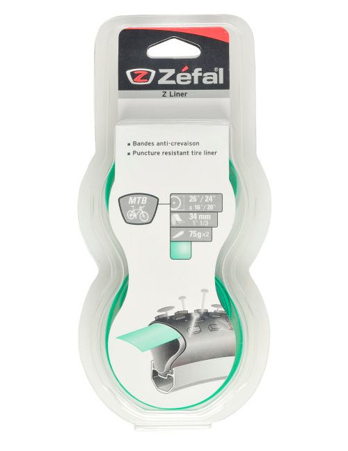 Zefal Pannenschutzband Zef Z Liner 19 mm grau Set a 2