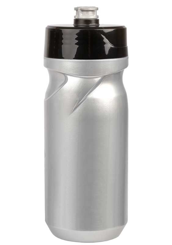 Polisport Bidon mit Schraubkappe S600 600 ml Silberschwarz